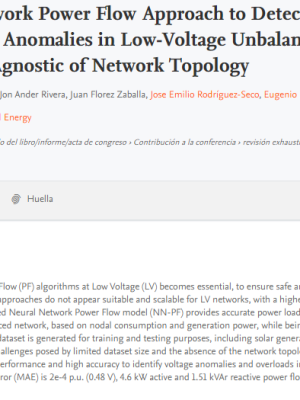 Paper Neural Network Power flow approach